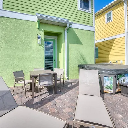 Playa Verde Cottage With Private Hot Tub Near Disney With Margaritaville Resort Island H2O Access - 8028Dr